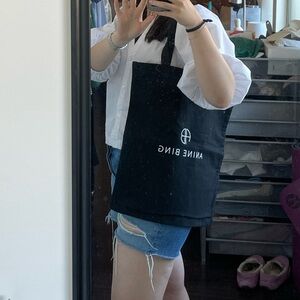 Anine Bing Black Tote